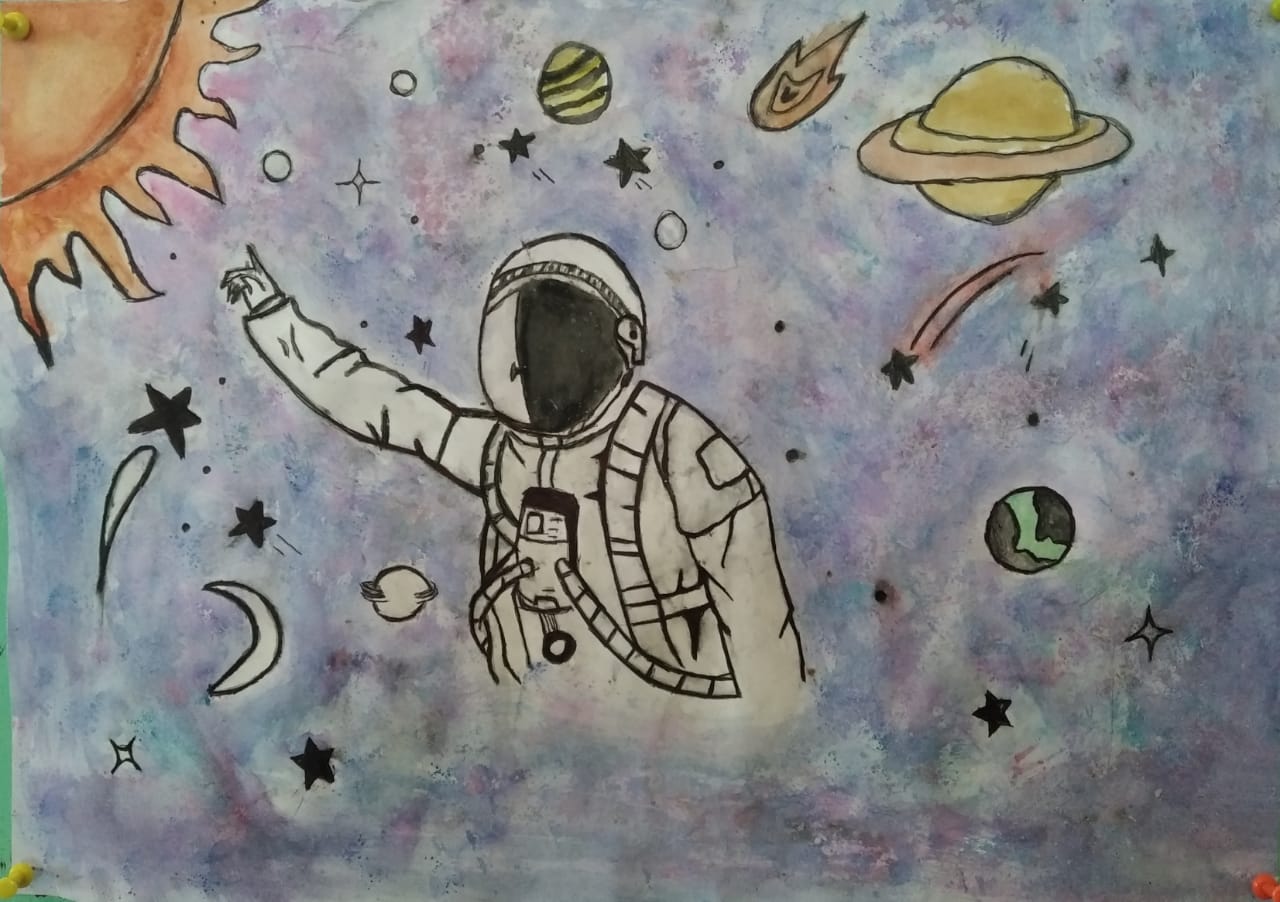 Конкурс рисунков ко Дню космонавтики 2021 для детей